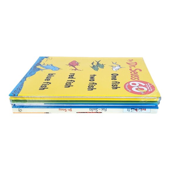 Dr. Seuss's Beginner 4 Hardcover Book Set Collection Sealed - Picture 3 of 7